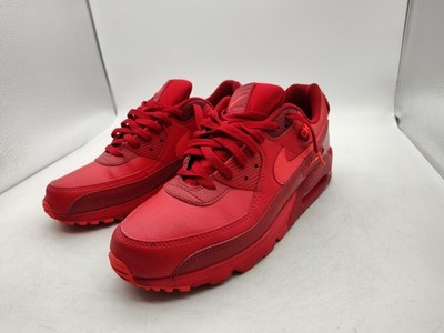 Nike-Air Max 90 City Special Chicago-Men Size 11-Triple Red-DH0146-600-VERY NICE