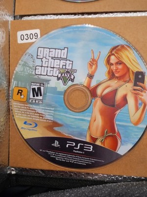 Grand Theft Auto V GTA V PS3 Blu-ray Disc only NO Usps TRACKING