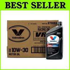 High-Performance Synthetic Motor Oil, 6-Pack