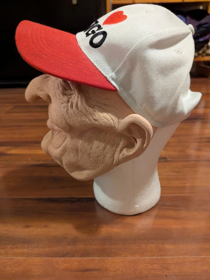 Gorra de béisbol Old Man I Love Bingo Zagone Studios Halloween máscara de látex juegos con disfraces Foto 3 de 4