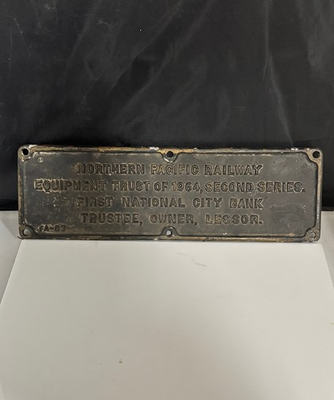 #ad Vintage Northern Pacific Railway Equipment Trust 1964 FA 67 $60.00