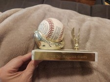 San Francisco Giants Team autographed baseball, dated 1976