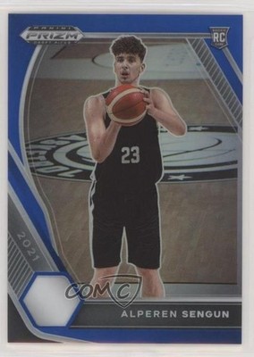 2021-22 Panini Prizm Draft Picks Blue 180/199 Alperen Sengun #42 Rookie RC 0c2