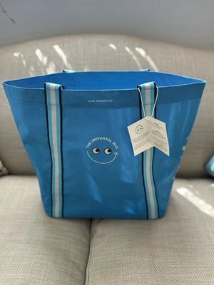 New Anya Hindmarch x Co-op Universal Bag blue Shopping Reusable & Sustainable