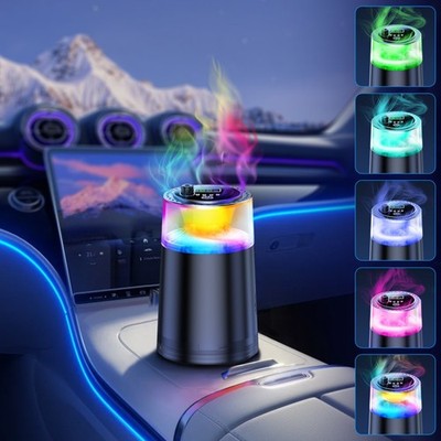 Auto Diffuser Lufterfrischer mit 2 Parfüms Öl Intelligente 4 Modi Fragrance Duft