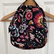 Vera Bradley Black Patterned Lunchbag