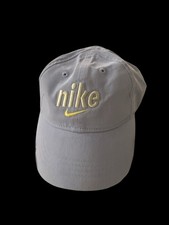 Nike Infant Hat Swoosh Logo Cotton Cap Hat Cobalt Bliss/Light Bone Toddler 2-4