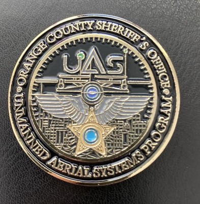 Orange County Sheriff s Office (FL) Challenge Coin Unmanned Aerial Systems Drone