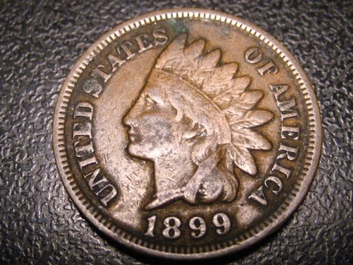 1899 Indian Head Cent Fine #3