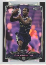 2014 Topps Chrome Black Refractor 273/299 Kevin Norwood #142 0u7
