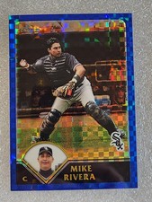T11 MIKE RIVERA 2003 Topps Chrome X-FRACTOR XFRACTOR REFRACTOR 16/25 WHITE SOX