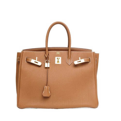 HERMES Birkin 35cm Gold(37) Togo Leather 2020 Handbag