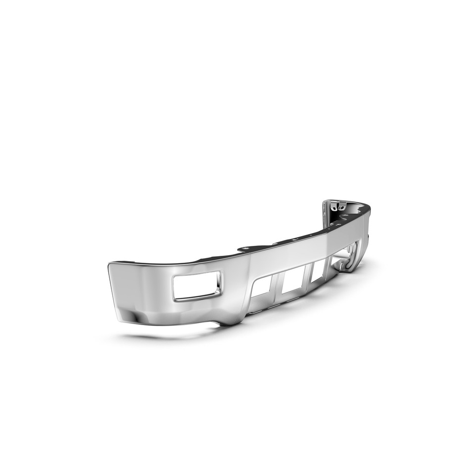 Chrome Front Bumper Face Bar For 2014-2015 Chevy Silverado 1500 With Fog Light Holes – Direct Fit, No Drilling