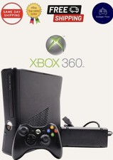 Microsoft XBOX 360 S Slim 250GB Black Video Game Console