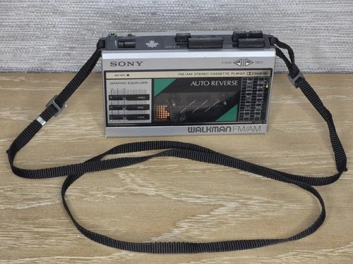 Vintage 1986 Walkman WM-F28 Cassette Player/AM/FM Radio (Parts Or Repair)