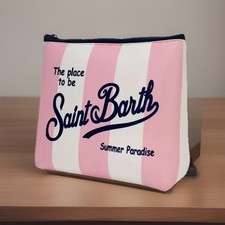 Pochette Saint Barth Rosa🩷🤍 ORIGINALE, COMODA, ELEGANTE