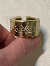 XCALIBER  1” GOLD SEAT POST CLAMP OLD SCHOOL BMX GT HUTCH PERFORMER PRO JMC
