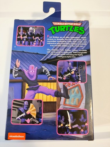 NECA Teenage Mutant Ninja Turtles Trouble’s A Foot - Foot Soldier Action Figure - Picture 4 of 5