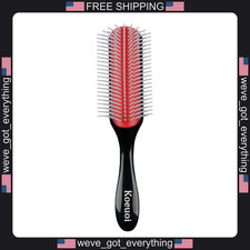 1 Piece Styling Hair Brush with Nylon Bristles for All Hair Types
