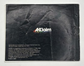 Rambo Original Manual (Nintendo | NES) (Authentic) - 1988