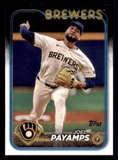 2024 Topps Update #US153 Joel Payamps Milwaukee Brewers