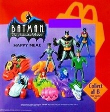 McDonald's 1993 Batman The Animated Series DC Comics YOUR CHOICE-U-PICK