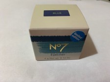 BOOTS NO.7 EYELINER BLUE LIMITED EDITION WITH BRUSH