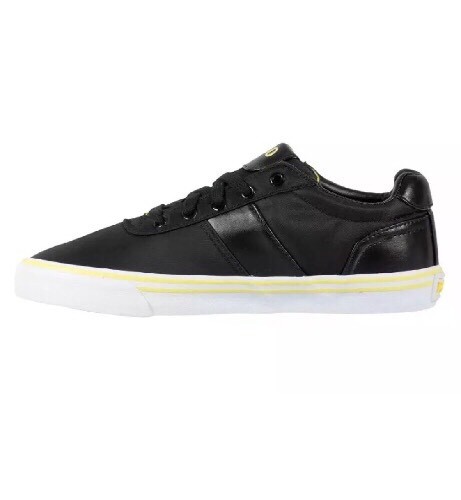 Polo ralph lauren hanford leather black on sale