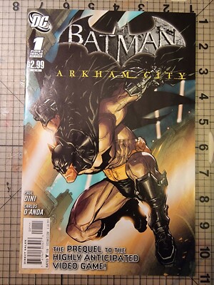Batman Arkham City Comic #5 - PREQUEL Du Jeu Vidéo - Édition RARE (Comme Neuf)