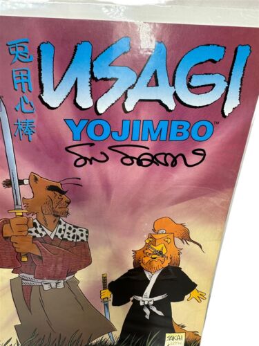 Signed Autographed Stan Sakai Usagi Yojimbo Comic Issue #60 TMNT Ninja Turles - Picture 2 of 2