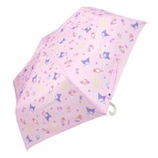 Sanrio Kuromi folding umbrella rain gear 53cm outing Rain measures kawaii cute