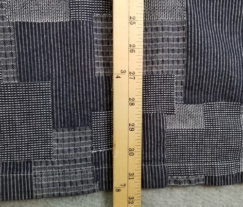 Gap Button Up Hemd Herren 2XL XXL Blau Patchwork Resort Kurzarm Tasche Denim - Bild 9 von 9