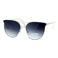 Designer Fashion Sunglasses Womens Metal Open Butterfly Frame UV 400