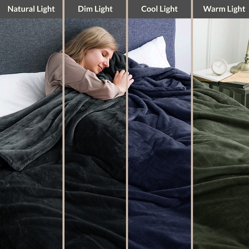 Summer Blanket for Night Sweats Lightweight Breathable Blanket Double Side - Picture 81 of 126