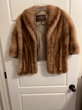 Vintage Mink Fur Stole Wrap