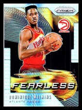 2019-20 Panini Prizm Fearless Hyper Prizm Dominique Wilkins #15 HOF Hawks