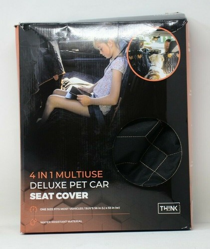 Think 4 IN 1 Multiuse Deluxe Pet Car Seat Cover - Open Box