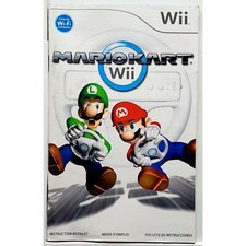Manual Only Mario Kart - Nintendo Wii Pristine Authentic Instruction Booklet