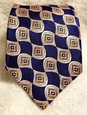 ROBERT TALBOTT Best of Class Neck Tie Multicolor Woven Silk Hand Made in USA