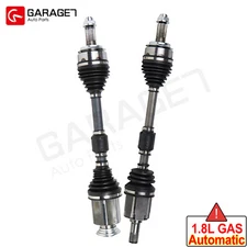 For Honda Civic EX LX 1.8L Auto CVT Trans 2014-2015 Front Pair CV Axle Assembly