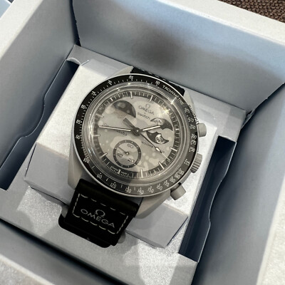 Omega X Swatch Moonswatch Mission To The Earthphase SO33M700