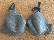 Secret Treasures Style 42002 HC Turquoise Polyester Underwire Bra Size 36D