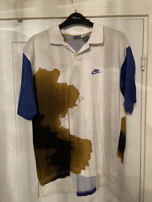 Vintage Nike Agassi Challenge Court 1994 Fall Polo Shirt In Vintage Nike Agassi Challenge Court 1994 Fall Polo Shirt In