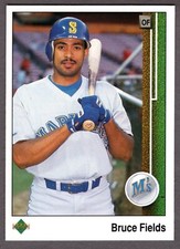 1989 UPPER DECK BRUCE FIELDS CARD #238 **NM-MT** SEATTLE MARINERS