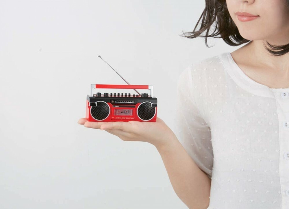 The Showa Series Showa Mini Radio cassette 80s Nostalgic Toy