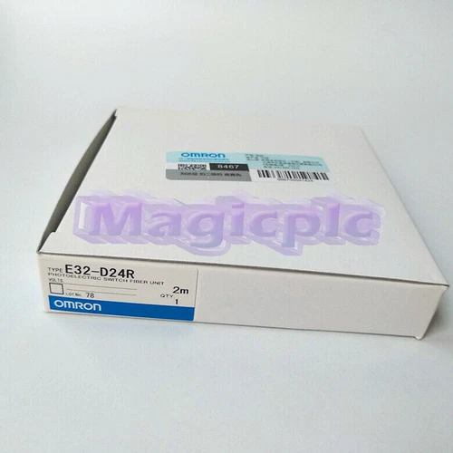 New 1PC OMRON Fiber Optic Sensor E32-D24R