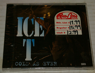 Cold as Ever by Ice-T (CD, Mar-1996, Blue Dolphin) New Factory Sealed Old School