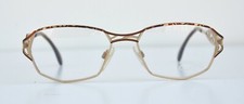Cazal Vintage Eyeglasses - NOS - Model 290 - Col. 593 - Gold, Red Brown