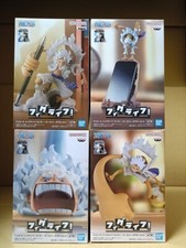 One Piece Monkey D. Luffy Gear 5 FigLife Vol. 1 2 3 4 Figure Set BANPRESTO New