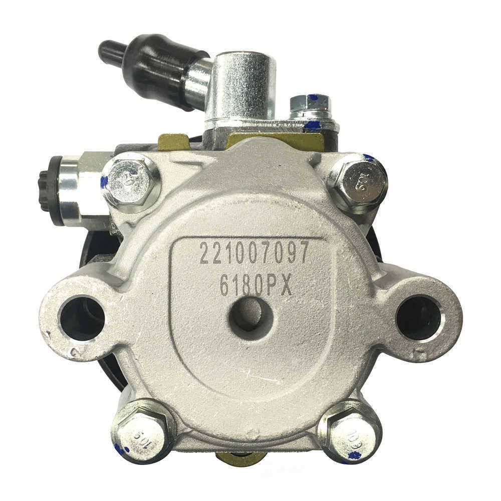 Power Steering Pump-New with Pulley and Pipe Edelmann 6180PX